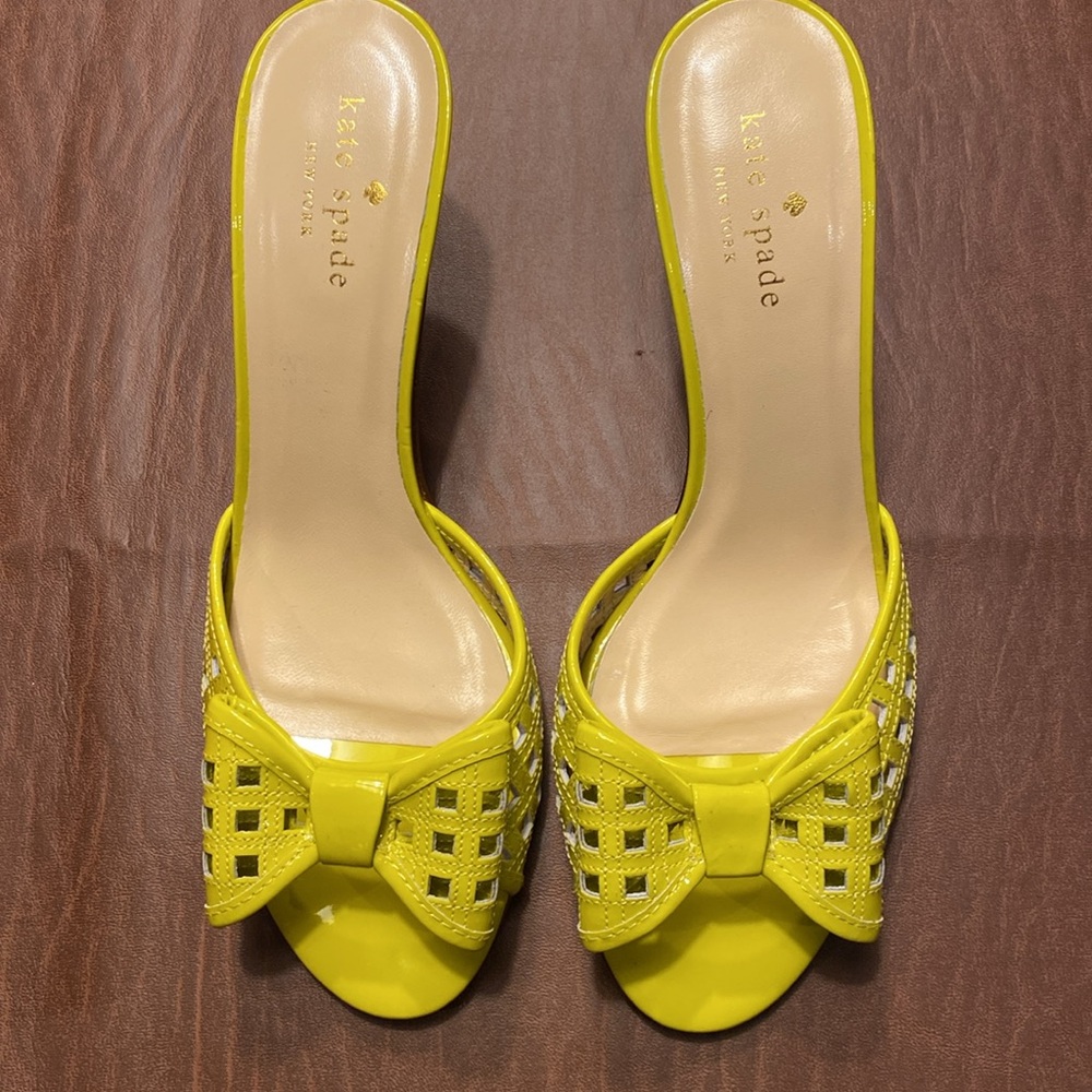 Kate Spade Mailyn Slide Heels Sz 7.5 NEW